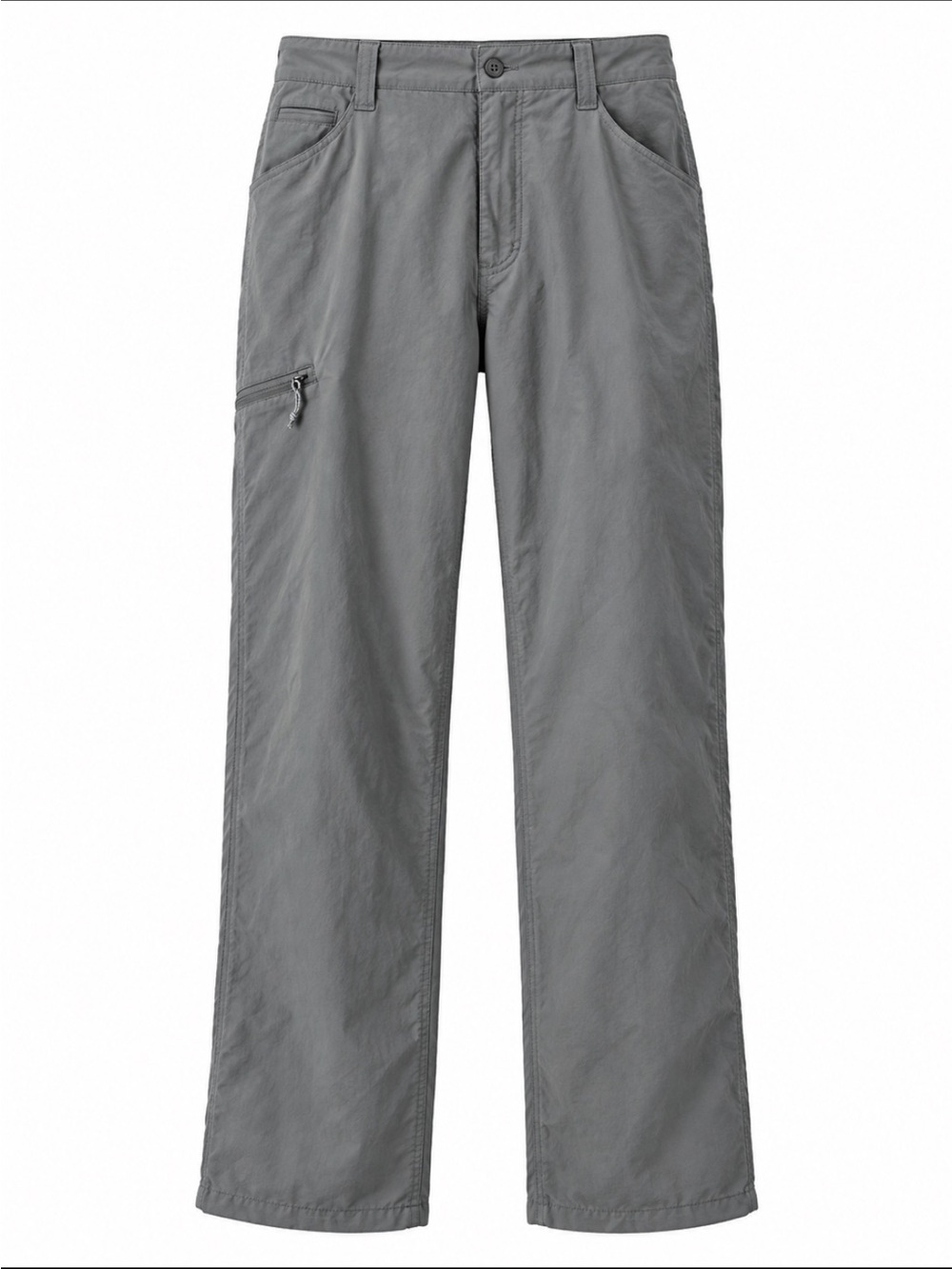 Patagonia Gray Cargo Pants — Straight-Leg Utility